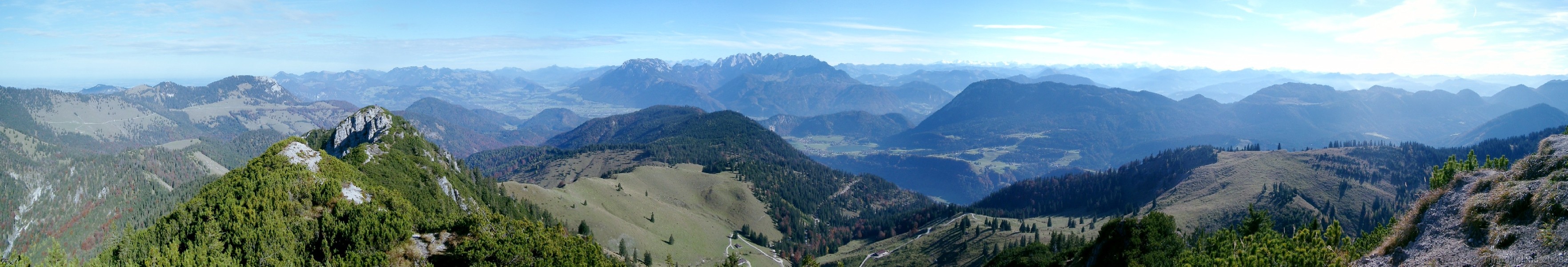 Blick vom Trainsjoch